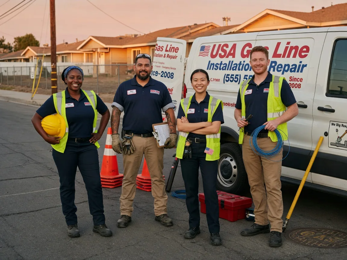 Gas Line Installation company in Tresckow, PA